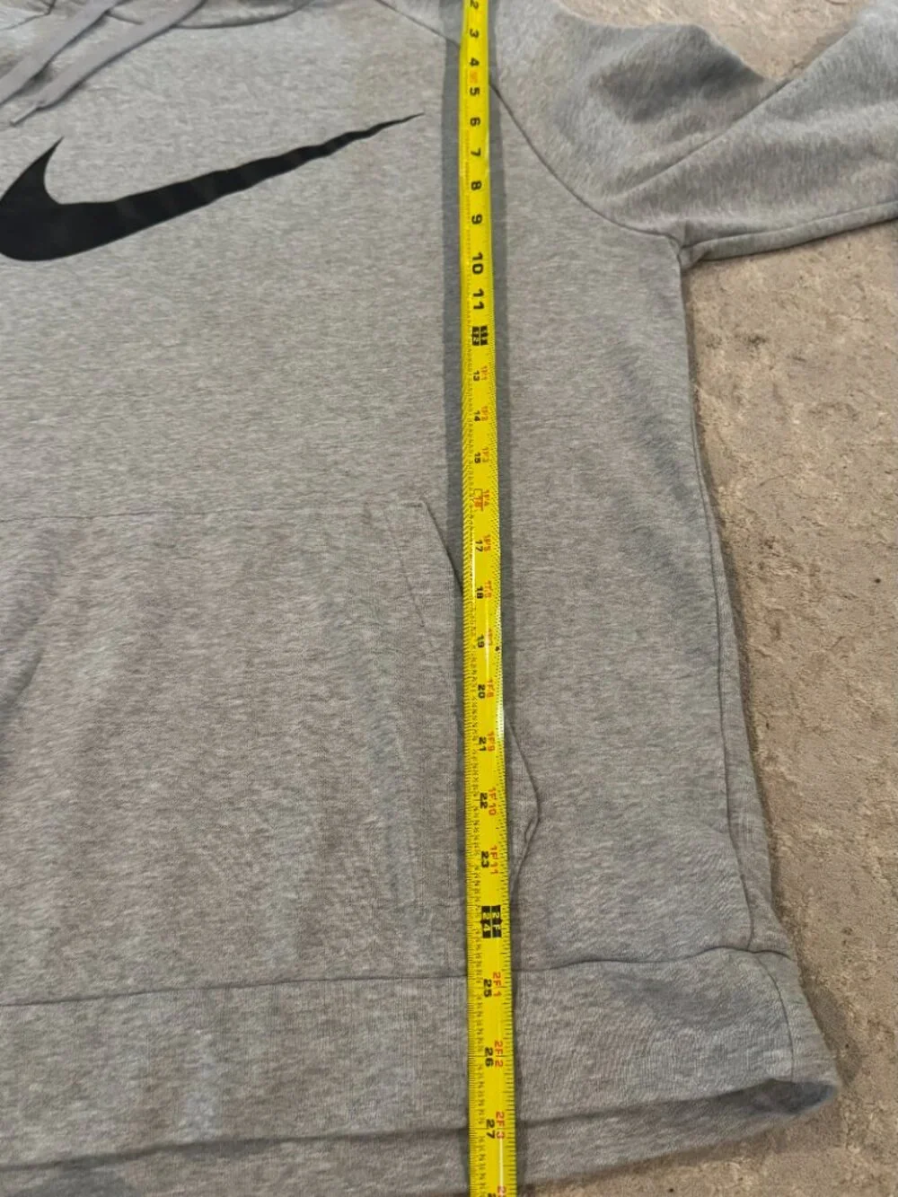 Nike Dri-Fit Fleece Pullover Sweatshirt Hoodie Grey Men's CZ2425-063
